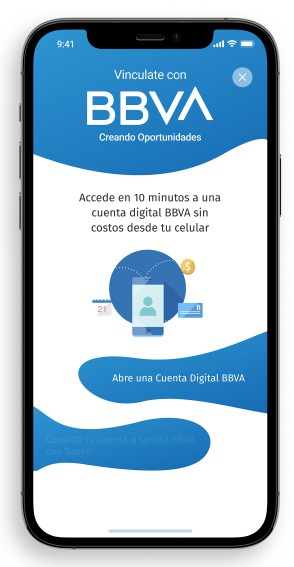 Crear cuenta BBVA