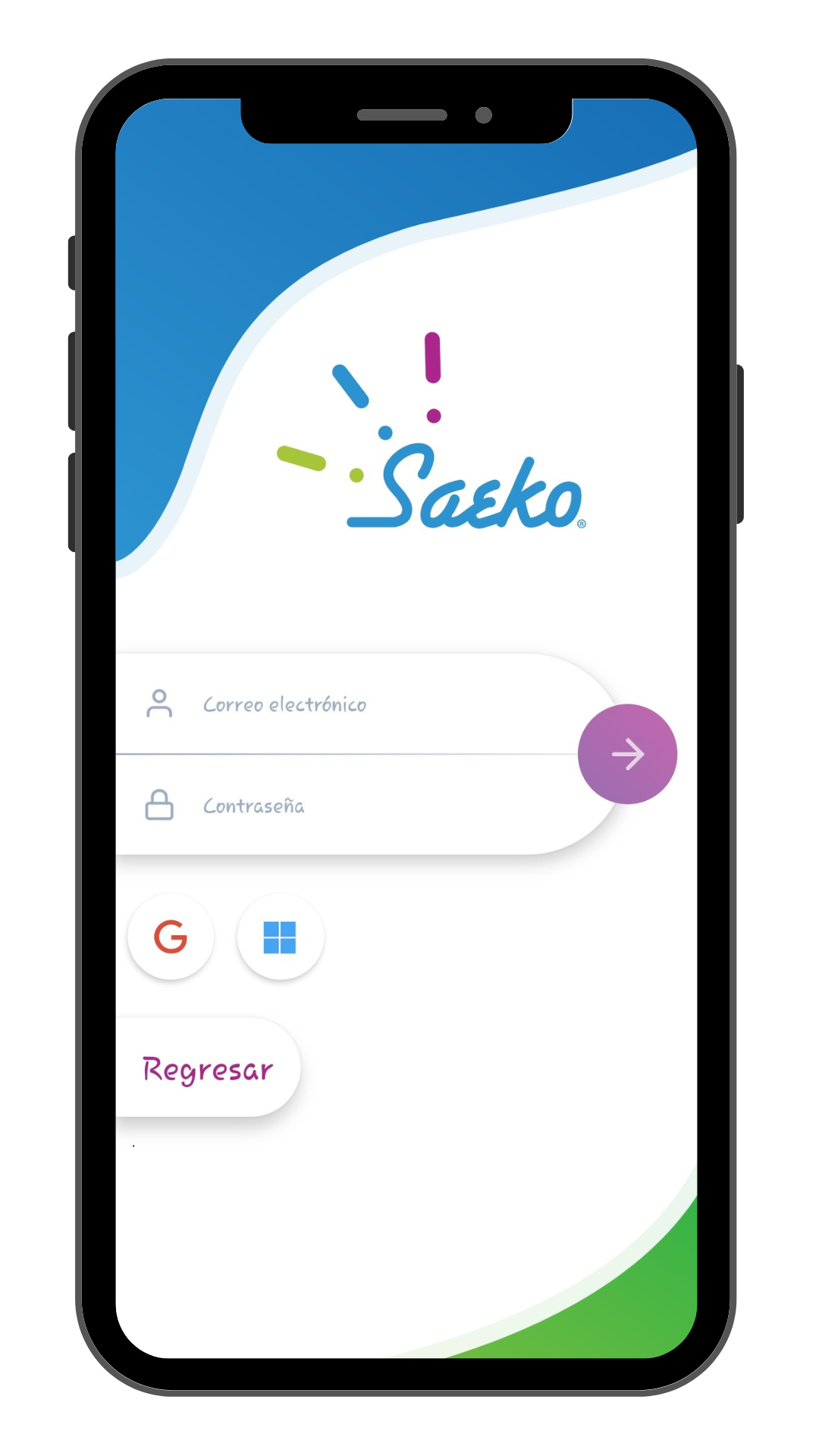 Inicio Saeko App