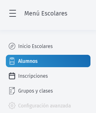 Menu lista