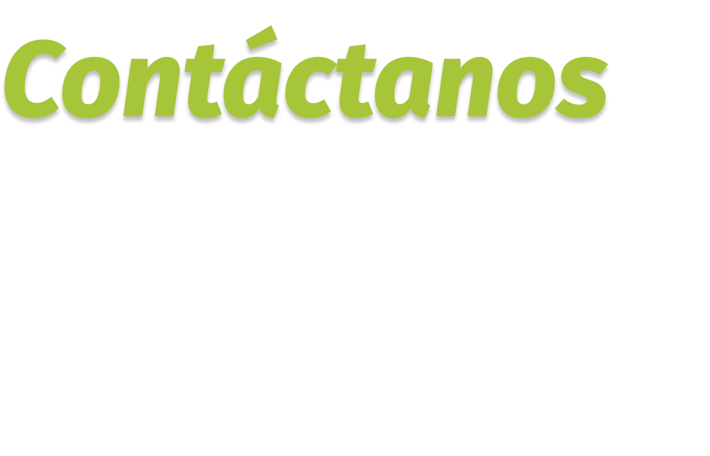 Contáctanos