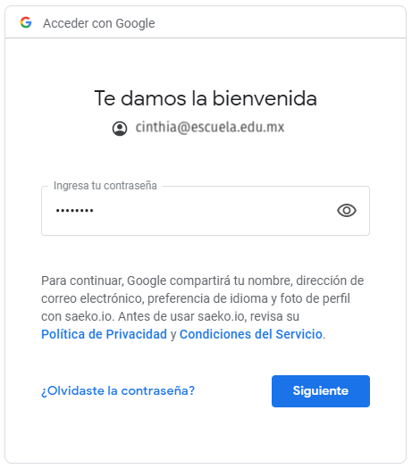 Cuenta alumno  Cuenta alumno